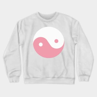 yin yang rose Crewneck Sweatshirt